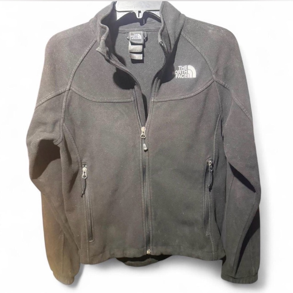 The North Face Black Zip-Up Fleece Jacket Women’s XL
